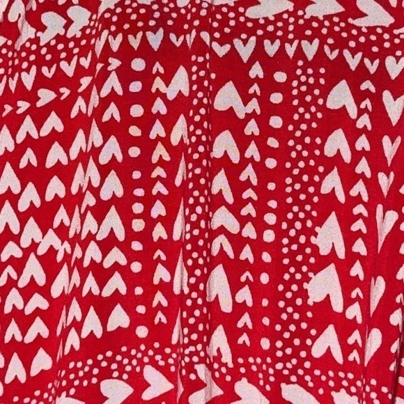 Victoria Secret Red & White Heart Kimono/ Cardigan OS - Picture 5 of 13